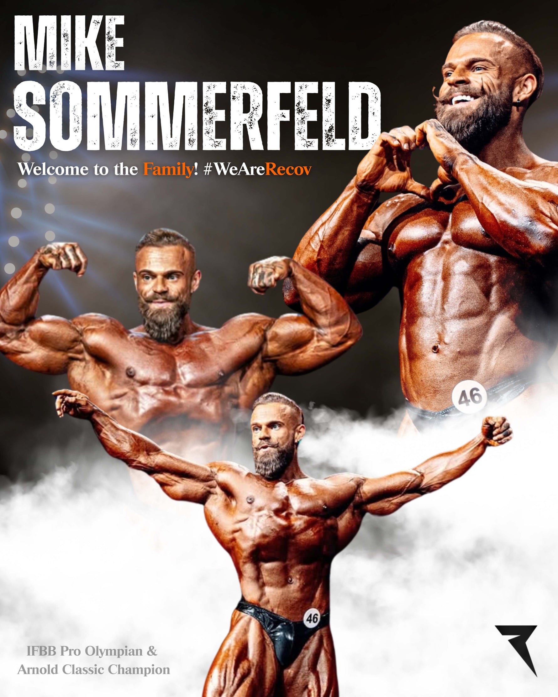 IFBB Pro Mike Sommerfeld Joins the Recov Family — Fueling His Olympia Prep with Plant-Powered Performance