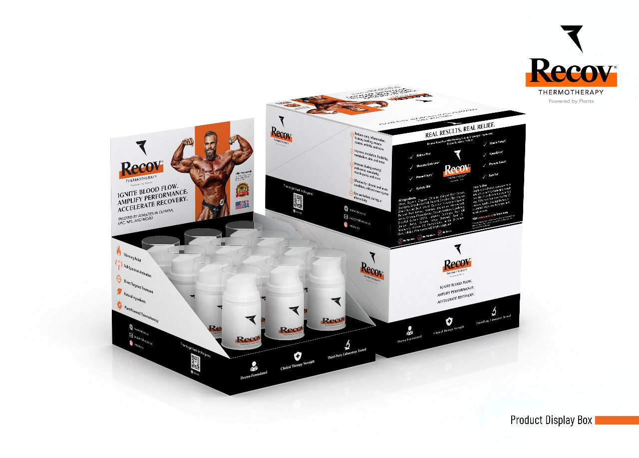 Recov Wholesale Starter Pack (12-Unit Mixed Display + Free Samples)